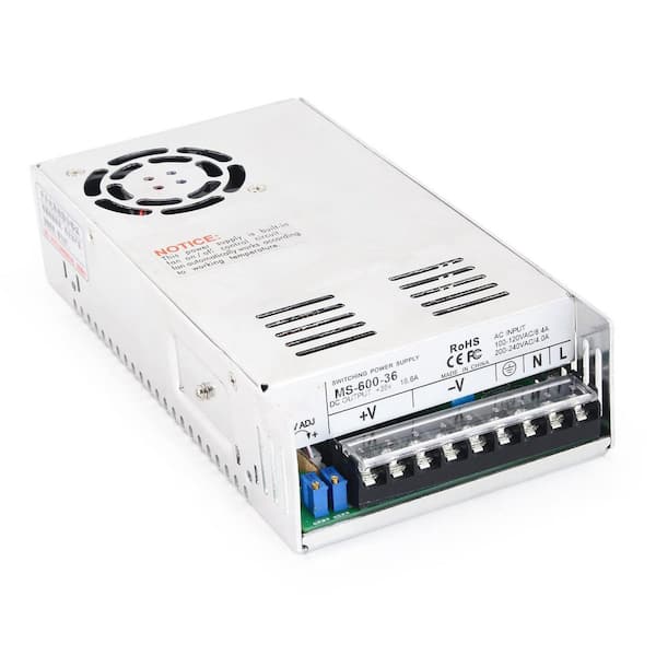 600W 36V DC Switching Power Supply Transformer AC to DC Adapter Universal Converter for LED CCTV 3D Printer