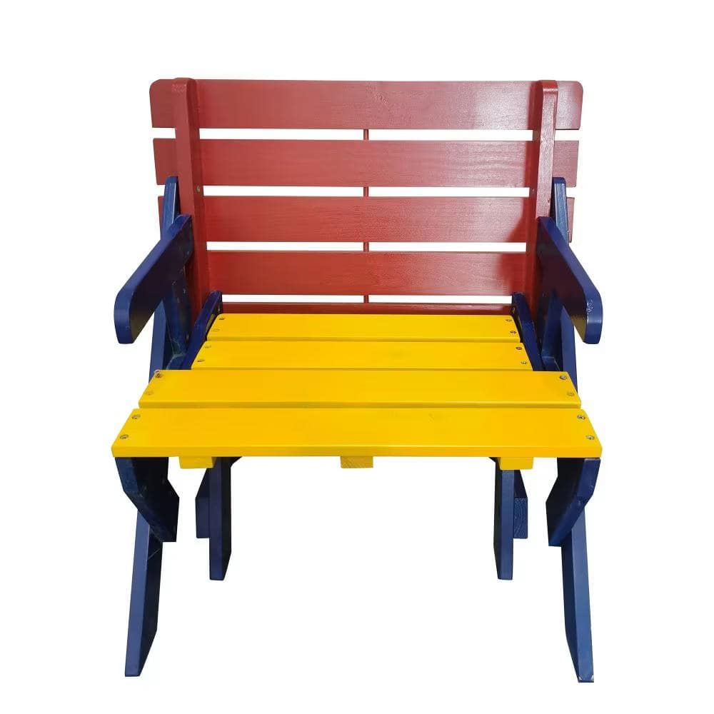 Kids Multi-Functional Arm Chair, Table+ 2 Benches (All-in-One)