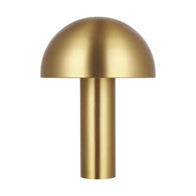 ED Ellen DeGeneres Crafted by Generation Lighting Cotra 22.375 in. Burnished Brass Table Lamp