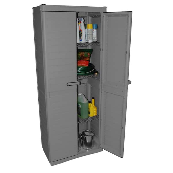 GRACIOUS LIVING MaxIt Heavy Duty Premium Utility Cabinet w/3 AdjusTable Shelves