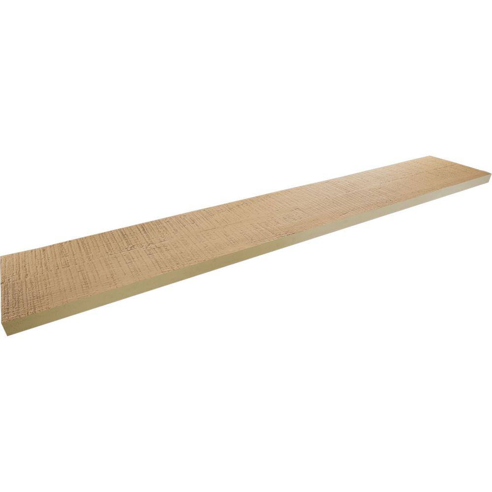 Buttercream Faux Wood Beam Plank 6' x 6" x 1"