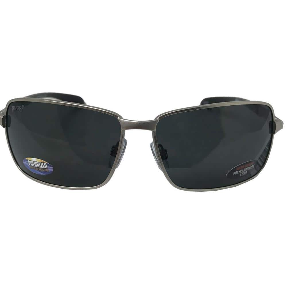 Pugs Unisex Squared Metal Aviator Style with TAC 1.00 Lens