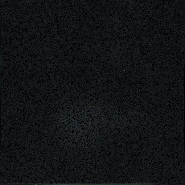 LG Hausys Viatera 2 in. Quartz Countertop Sample in Absolute Night