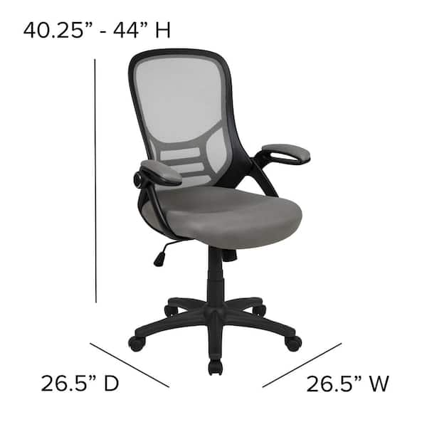 Carnegy Avenue Porter High Back Mesh Swivel Ergonomic Office Chair 