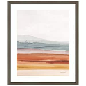 "Sierra Hills 03" by Lisa Audit 1-Piece Wood Framed Giclee Country Art Print 25-in. x 21-in.