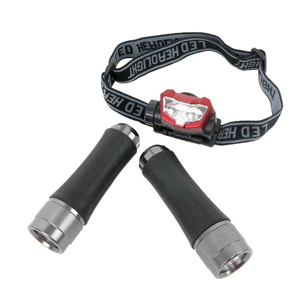 LED Flashlight Combo (3-Pack) 94254 - The Home Depot