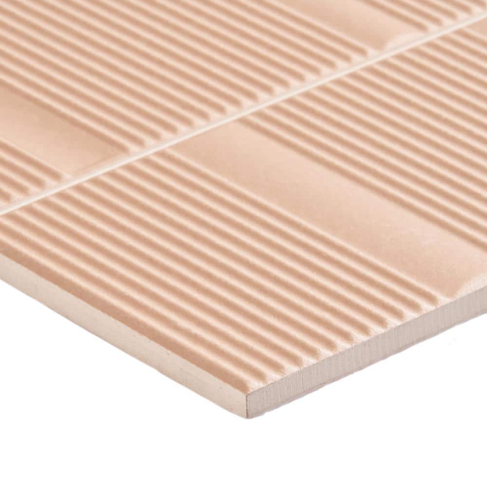 Clay 8'' x 16'' Matte Ceramic Wall Tile