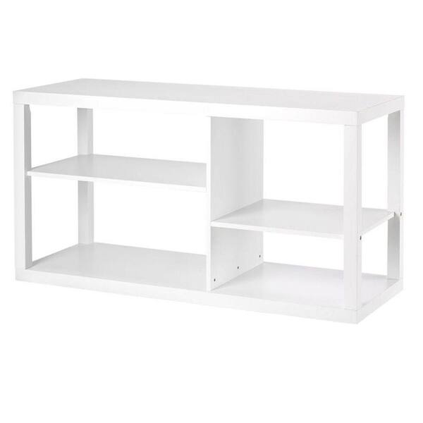 Home Decorators Collection Parsons 48 in. W White Media Cabinet