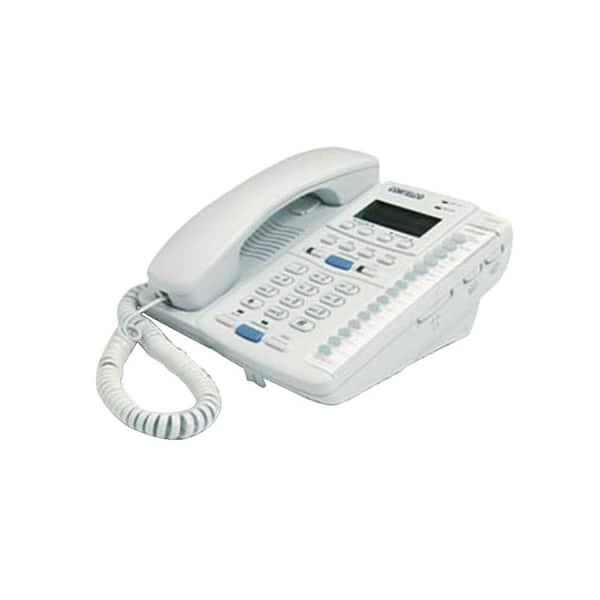 Cortelco Colleague Corded Telephone with Caller ID - Frost