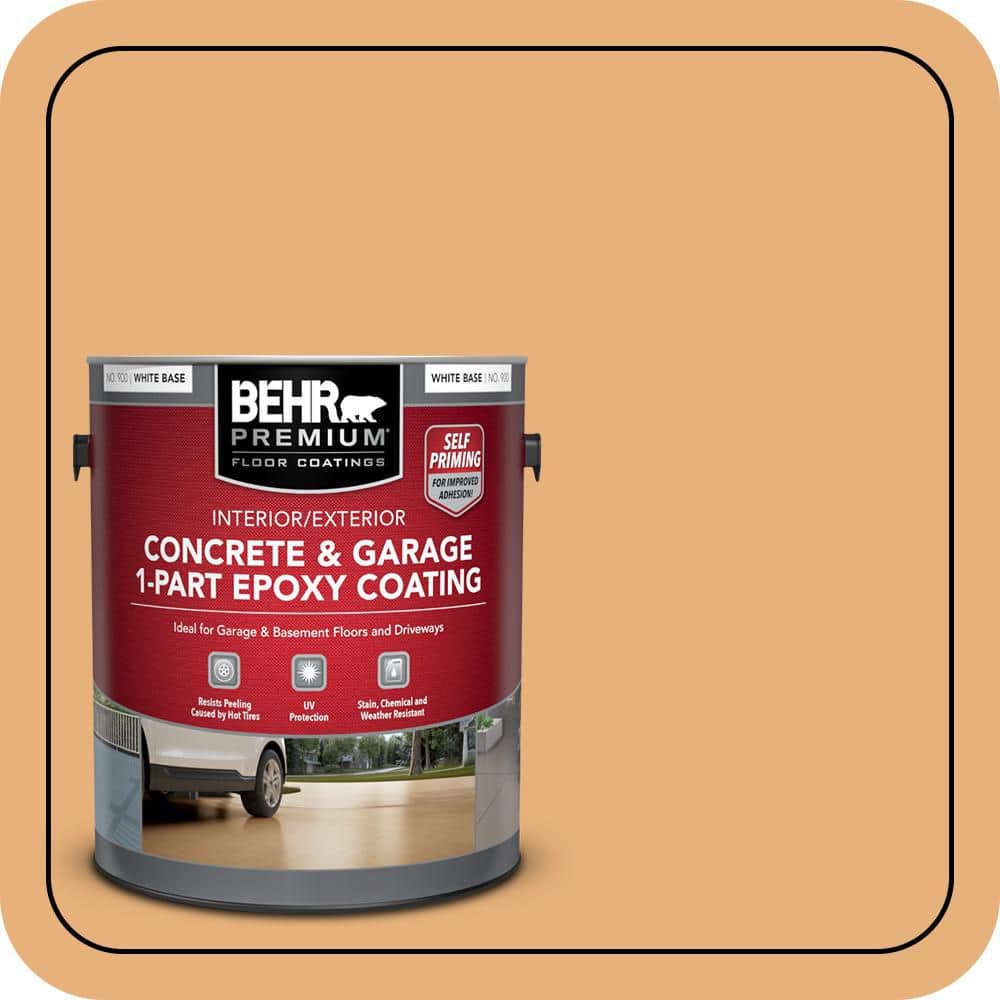 1 gal. #M240-5 Squash Bisque Self-Priming 1-Part Epoxy Satin Interior/Exterior Concrete and Garage Floor Paint price history on PriceWatchPro