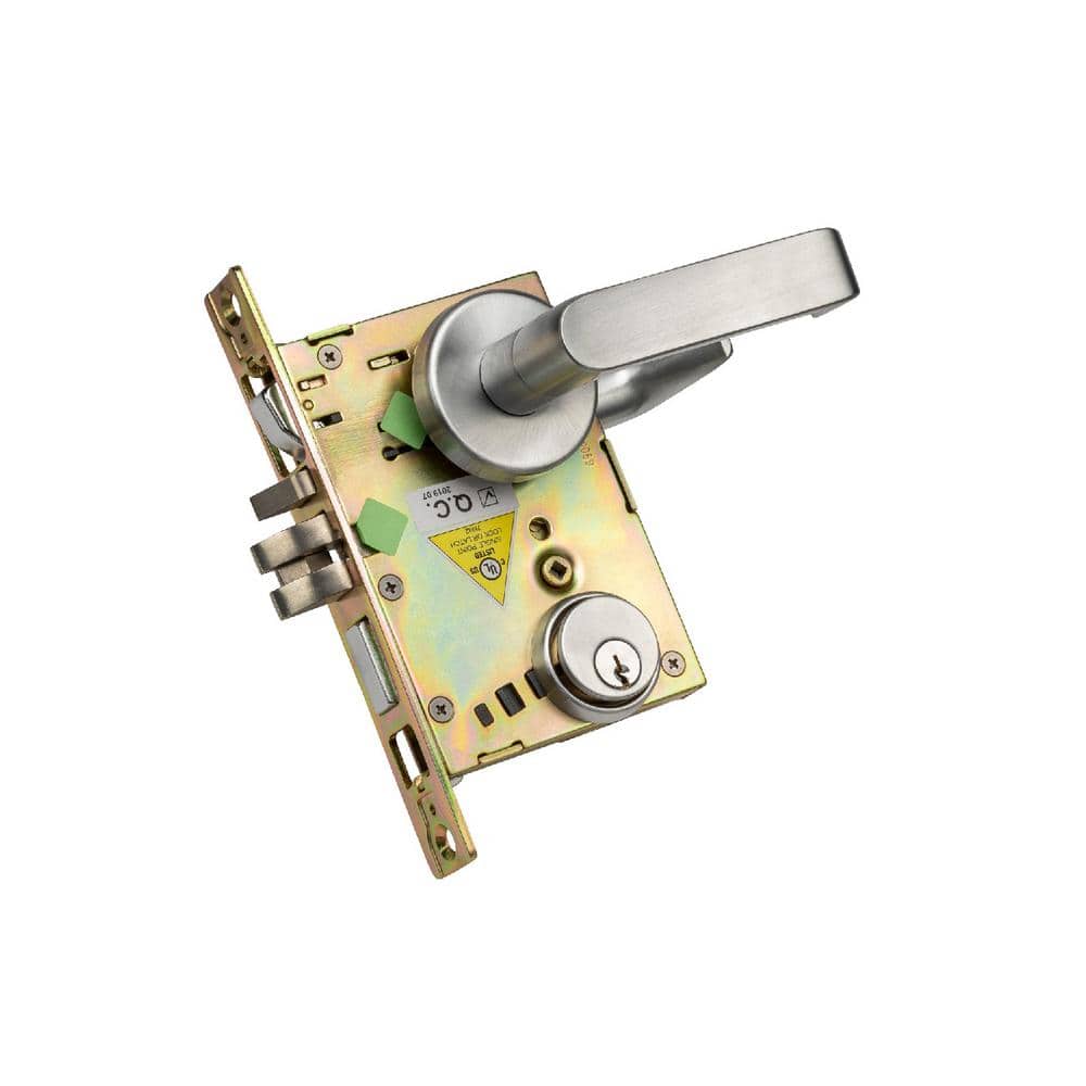 DXML Series Brushed Chrome Grade 1 Storeroom Mortise Lock Door Handle with Sectional Left-Handed Lever price history on PriceWatchPro