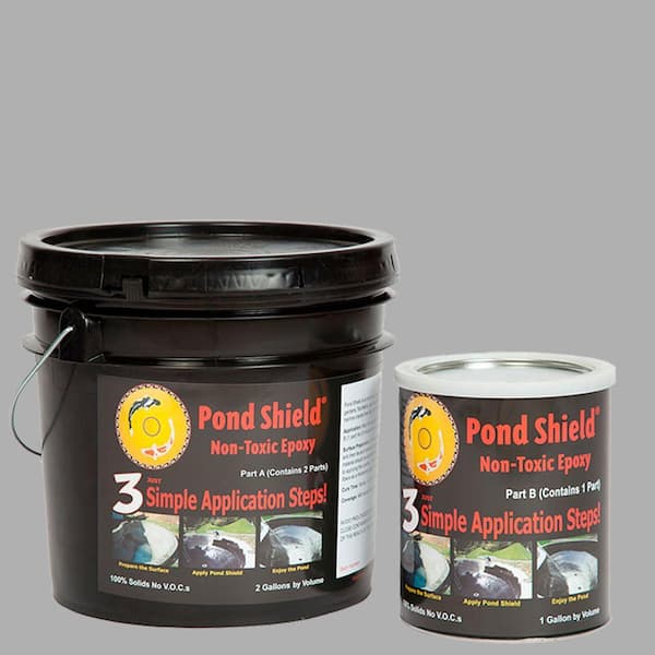 Southwest Synergistic Solutions Pond Shield 3-gal. Gray Non Toxic Epoxy