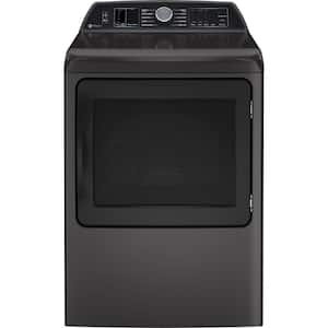 Profile 7.4 cu. ft. Smart Electric Dryer in Diamond Gray with Steam, Sanitize Cycle and Sensor Dry, ENERGY STAR