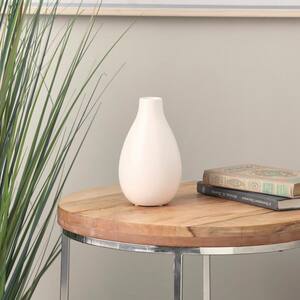 Cream Minimalistic Ceramic Decorative Vase