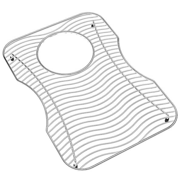 Elkay Lustertone 15 in. x 10.5 in. Bottom Grid for Kitchen Sink in Stainless Steel