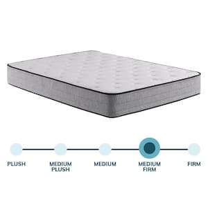 Sleep Solutions Queen Medium Memory Foam 10 in. Mattress