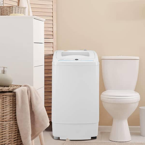 Comfee' 0.9 cu. ft. Compact Portable Top Load Washer in White CLV09N1AWW -  The Home Depot
