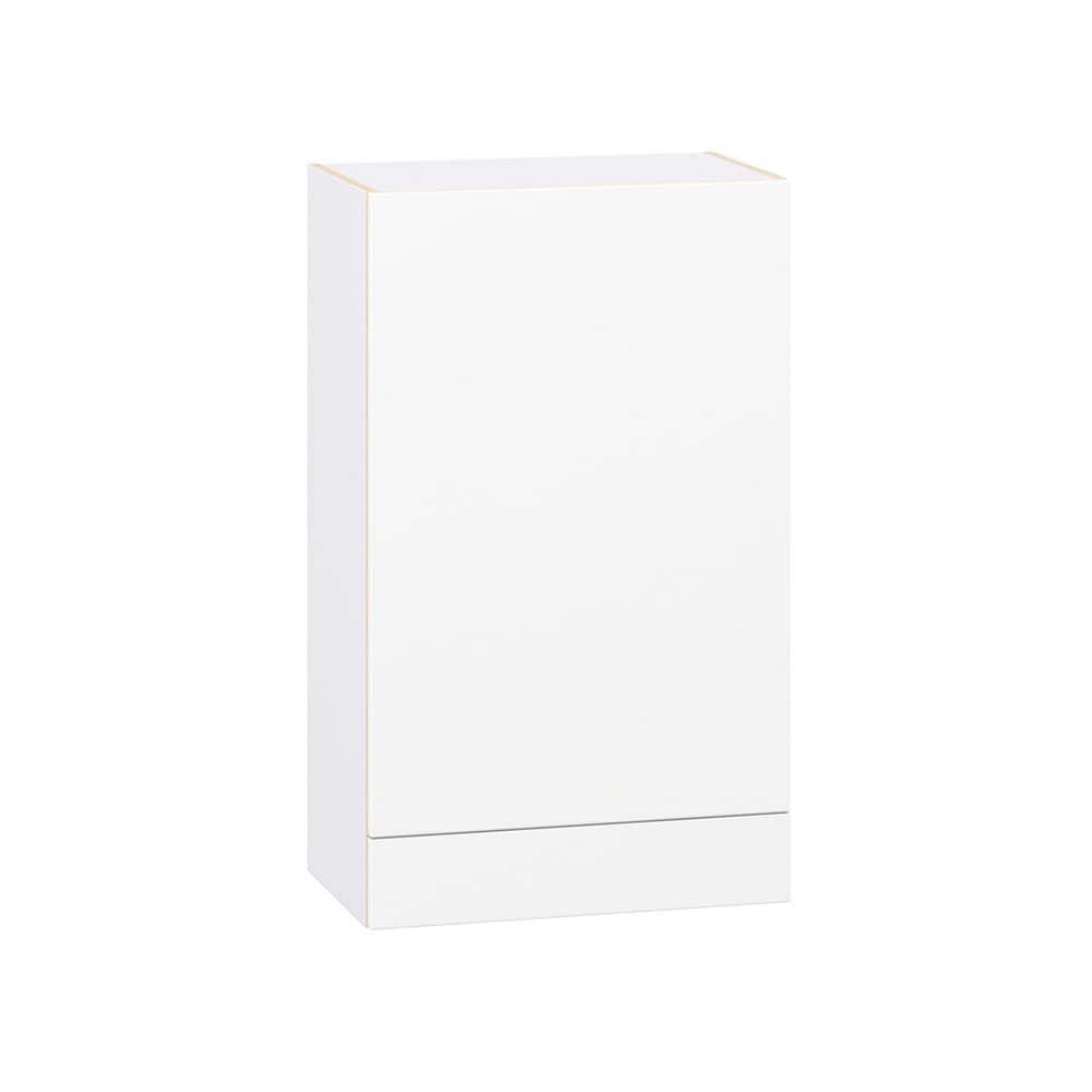Timberline 24 in. W x 14 in. D x 40 in. H Assembled Slab Wall Kitchen Cabinet in Bright White with Drawer price history on PriceWatchPro