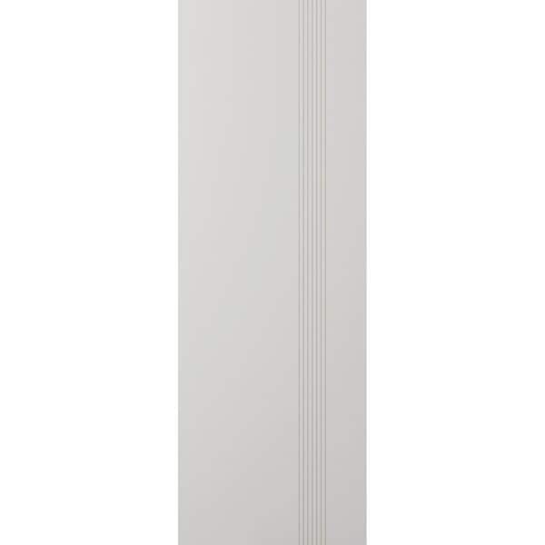 0112 24 in. x 80 in. Sold Core Arctic White Color Wood Interior Door Slab