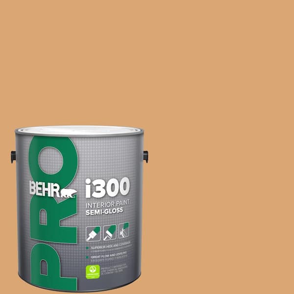 BEHR PRO 1 gal. #BIC-14 Fresh Nectar Semi-Gloss Interior Paint