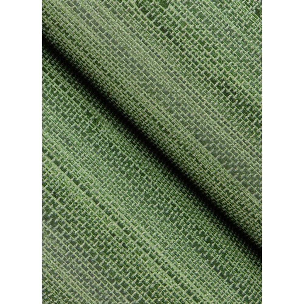 Hunter Green Faux Grasscloth Peel and Stick Wallpaper Roll