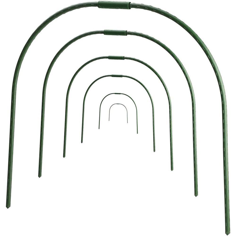 Agfabric Removable Garden Greenhouse Hoops 18.9x19.7in RustFree Grow