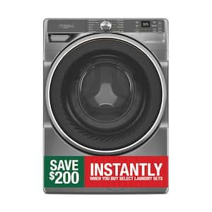 5.0 Cu. Ft. Front Load Washer in Core Silver with Fresh Flow Vent System