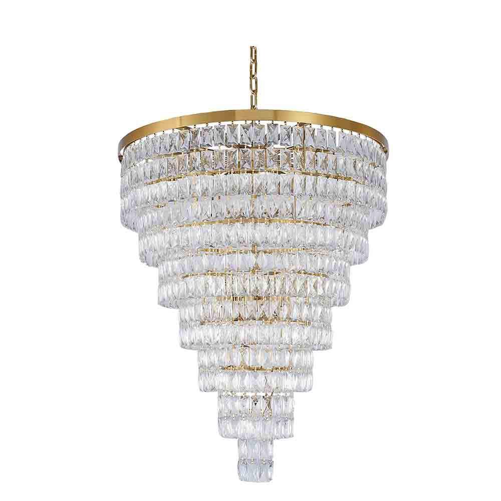 Trinity 27-Light Gold Chandelier