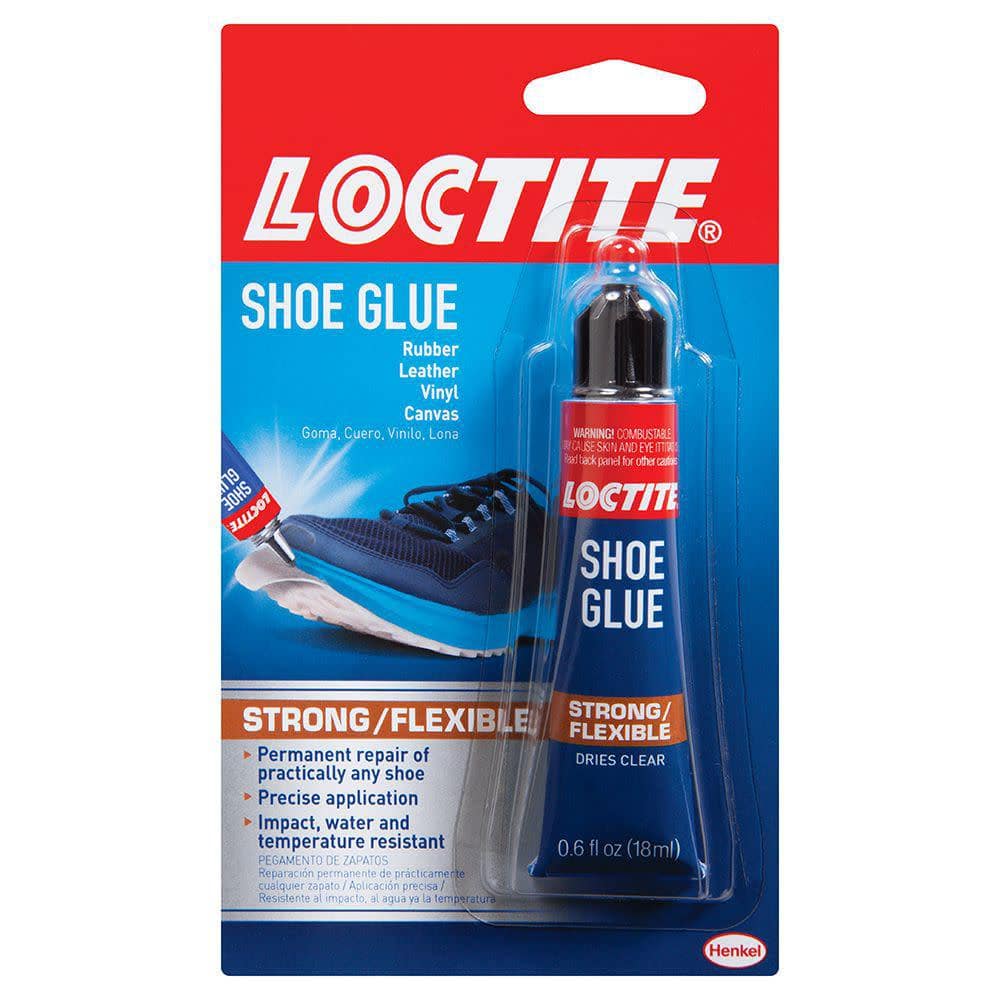 Loctite Shoe Glue 0.6 oz. Flexible Adhesive Clear Tube (each