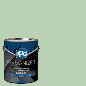1 gal. PPG1130-4 Lime Taffy Flat Exterior Paint
