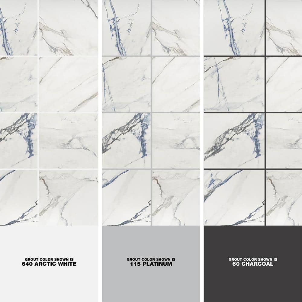 Calacatta Cyanic 12x24 Matte Porcelain Wall and Floor Tile