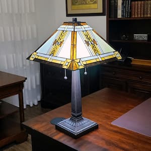 22 in. Tiffany Style Mission Design Table Lamp