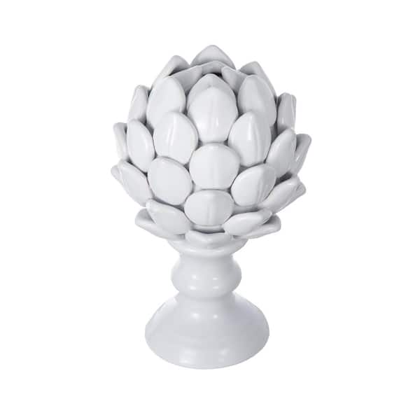 White in White Finish Sculpture