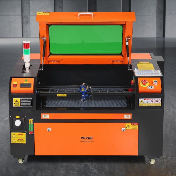VEVOR 60-Watt CO2 Laser Engraver 16 x 24 in. 19.7 IPS Laser VEVOR 60-Watt CO2 Laser Engraver 16 x 24 in. 19.7 IPS Laser