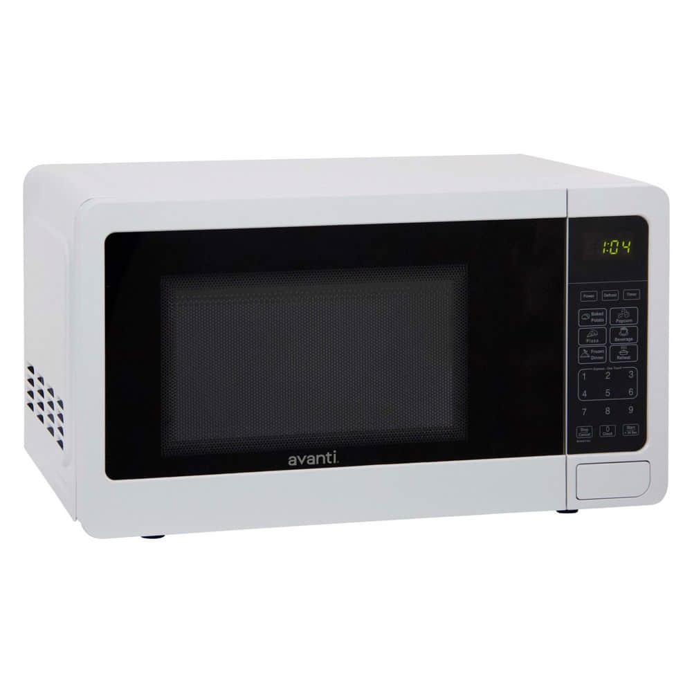 17.75 in. W Countertop Microwave Oven, 0.7 cu. ft., in White