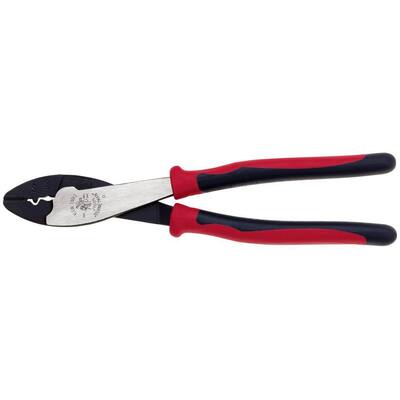 URREA 8-1/4 in. Super Duty Wire Stripping Pliers with Terminal Crimper ...