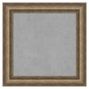 Angled Bronze 15 in. x 15 in. Framed Magnetic Board