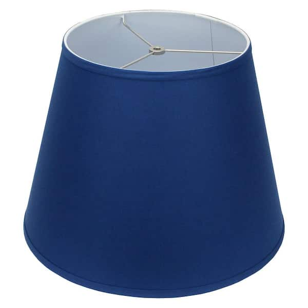 FenchelShades.com 11 in. Top Diameter x 17 in. Bottom Diameter x 13 in. Slant Linen Prussian Empire Lamp Shade