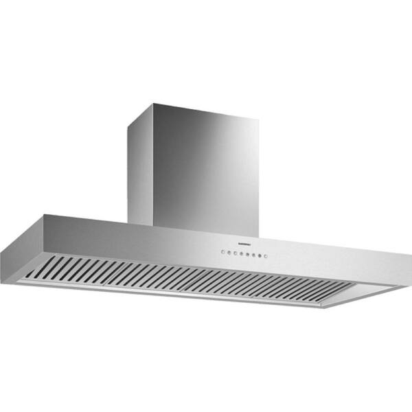 GAGGENAU 400 Series 48 in. Island Range Hood Shell with Light in Stainless Steel