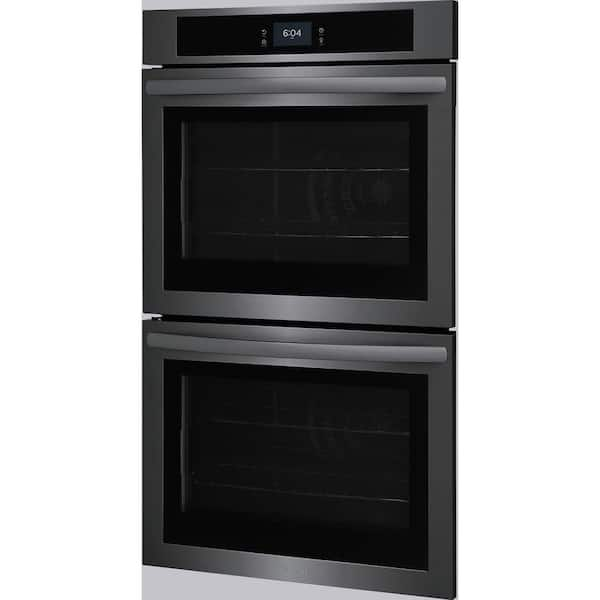 home depot double wall oven electric