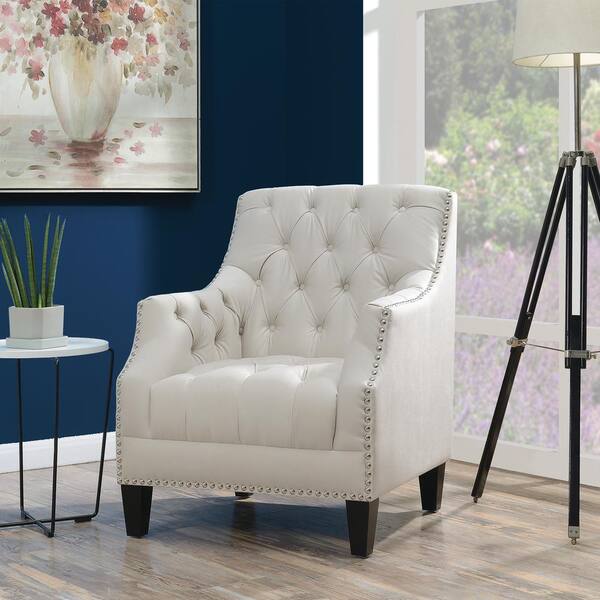 home depot tufted arm chair