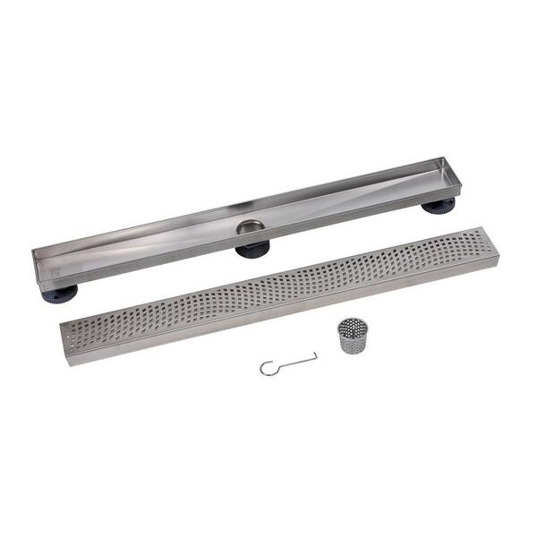 STAINLESS STEEL SPARE COVER FOR LINEAR SHOWER DRAIN CHANNEL