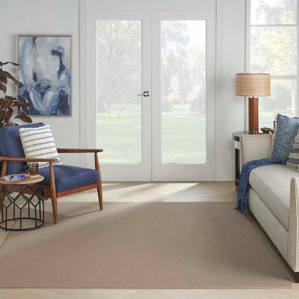 Terrain Mushroom 8 ft. x 10 ft. Custom Area Rug with Pad