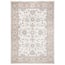 SAFAVIEH Isabella Cream/Beige 2 ft. x 7 ft. Speckled Floral Border ...