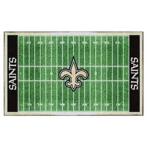 New Orleans Saints_New Orleans Saints Starter Mat Accent Rug - 19In. X  30In., 2010 Super Bowl XLIV Champions