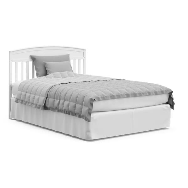 Graco Benton 5-in-1 Convertible Crib And Changer Set In White - Stork Craft USA 04586-641