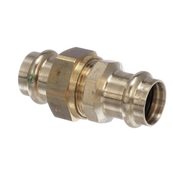 Viega ProPress 1/2 In. Press Zero-Lead Bronze Union Fitting 79125 - The ...