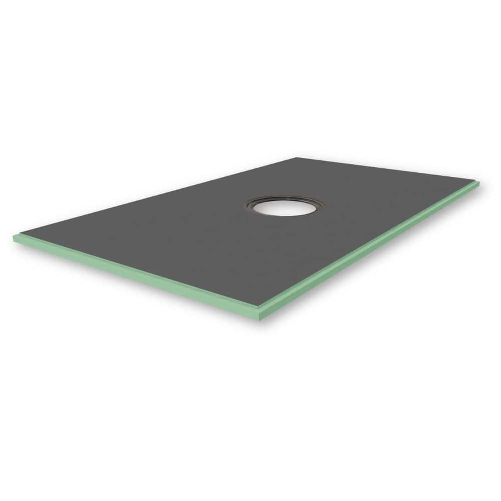 36 in. x 60 in. Low Profile Center Drain Shower Pan Installation Kit price history on PriceWatchPro