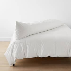 Company Cotton Percale White Cotton Standard Body Pillow Cover
