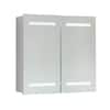 Vanity Art 25 in. x 26 in. x 5.75 in. LED Lighted Surface Mount ...